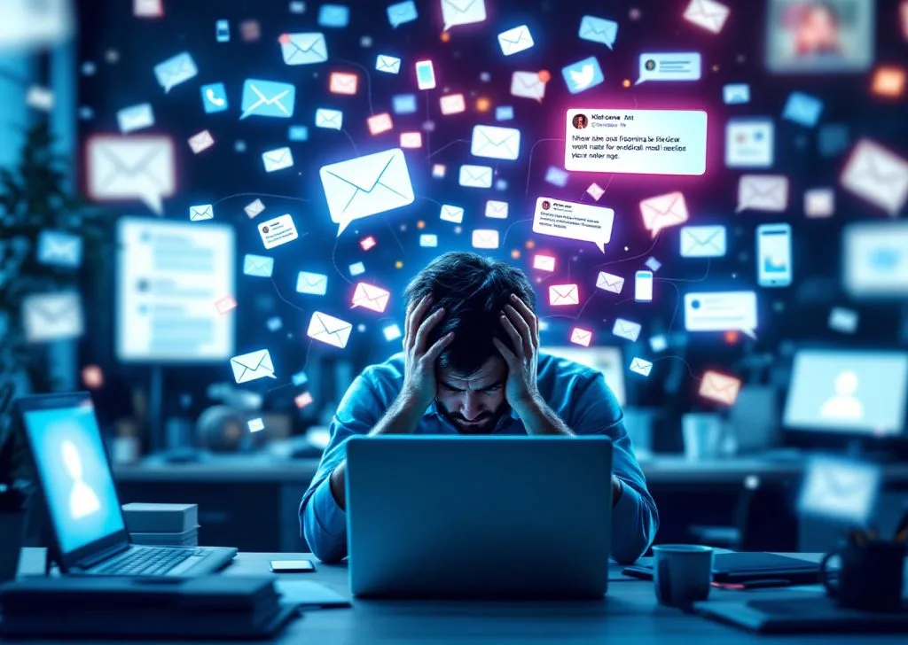 Hyperconnectivité au travail : le flux numérique qui vide votre attention