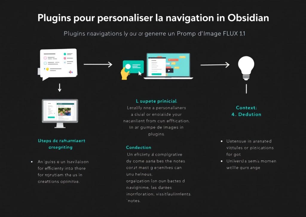 Plugins pour personnaliser la navigation dans Obsidian
