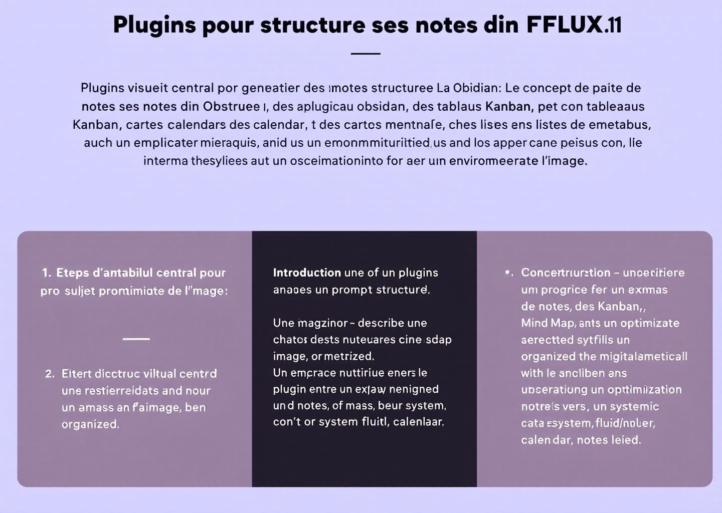 Plugins de structuration Obsidian : mieux organiser