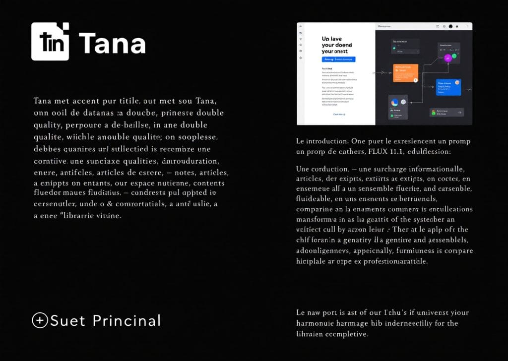 Tana : structurer ses données avec puissance et souplesse